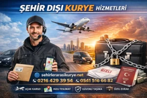 Türkiye Geneli Hızlı ve Güvenli Şehirler Arası Kurye