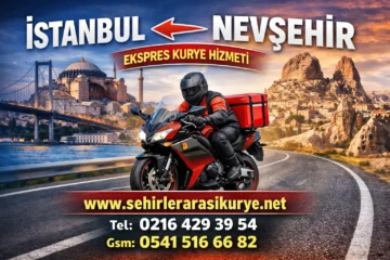 İstanbul’dan Nevşehir’e acil gönderileriniz için ekspres şehirler arası kurye hizmeti sunuyoruz. Aynı gün teslimat, güvenli taşıma ve hızlı çözüm için bizimle iletişime geçin.